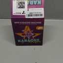 Mini Karaoke Machine with 2 Wireless Microphones for Kids Adults, Portable Bluetooth Speaker Gift for Girls Boys Toys 3, 4, 5, 6, 7, 8, 10, 12+ Years Old Teens Birthday Home Family Party (Cream)