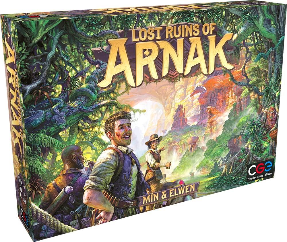 Lost Ruins of Arnak by CGE Czech Games Edition, an Exploration Strategy Board Game
