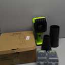 DEGGE Brushless Leaf Blower Cordless, Handheld Leaf Blowers with LED Work Light, Two Interchangeable Nozzles, Turbo Jet Blower for Lawn Care, Patio Cleaning, Garage Dust & Outdoor Use