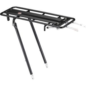 Schwinn Rear Bike Rack, 26 lb Capacity, Lightweight, Compact and Durable Construction, Fits Most Adult Bicycle Frames, Cargo Options for Backpack, Baskets & More, Bicycle Rack for Back of Bike