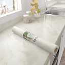 Matte Beige Marble Contact Paper for Countertops Waterproof Roll
Cream White Marble Wallpaper Peel and Stick Removable Countertop Contact Paper for Tables Cabinet Kitchen Bathroom 17.7"x120"