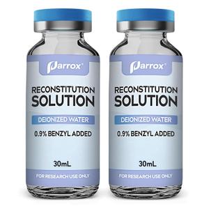 Reconstitution Solution 2-Pack, 30mL in Premium Glass Vials with Flip-Off Caps, Triple Sealed