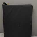 X PRO 1000+ Card Binder - Comes with 200 Card Sleeves | Compatible with TCG, Sports, MTG & More - Ringless Trading Card Binder | 1000 Pockets | TCG Binder (Black)