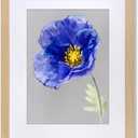 VNVNK 17x22 Frame Natural Wood Color, Perfect for 17x22 Inch Picture without Mat or 12x18 Inch Picture with Mat, Home Wall Decor Picture Frame-1 PCS