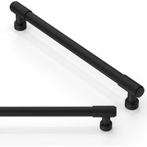 Asimerdeco 10 Pack Matte Black Cabinet Pulls 7.5 Inch(192mm) Kitchen Cabinet Handles Cabinet Hardware Drawer Pulls