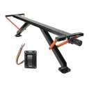 Lippert PSX1 High-Speed RV Power Stabilizer Jack System with Black IP66 Waterproof Switch Kit, Automatic Adjustment, Powder-Coated Steel Frame, Up to 30" Extension - 2025012486
