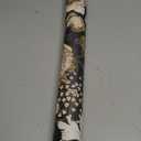 Wallercity Golden/Black Peony Peel and Stick Floral Wallpaper Vintage Floral Contact Paper for Cabinets and Drawers Vinyl Self Adhesive Removable Vintage Wallpaper for Bedroom Shelf Liner 17.5''x102''