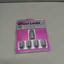 McGard 24157 Chrome Wheel Lock Set, Cone Seat, M12x1.5 Thread, 13/16 Key Hex