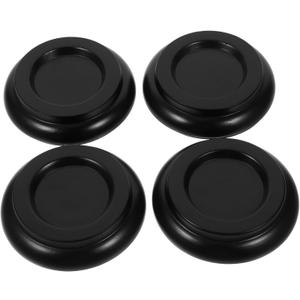 BESPORTBLE 4pcs Piano Caster Cups for Upright Pianos Wooden Leg Pads Non-Skid Floor Protectors
