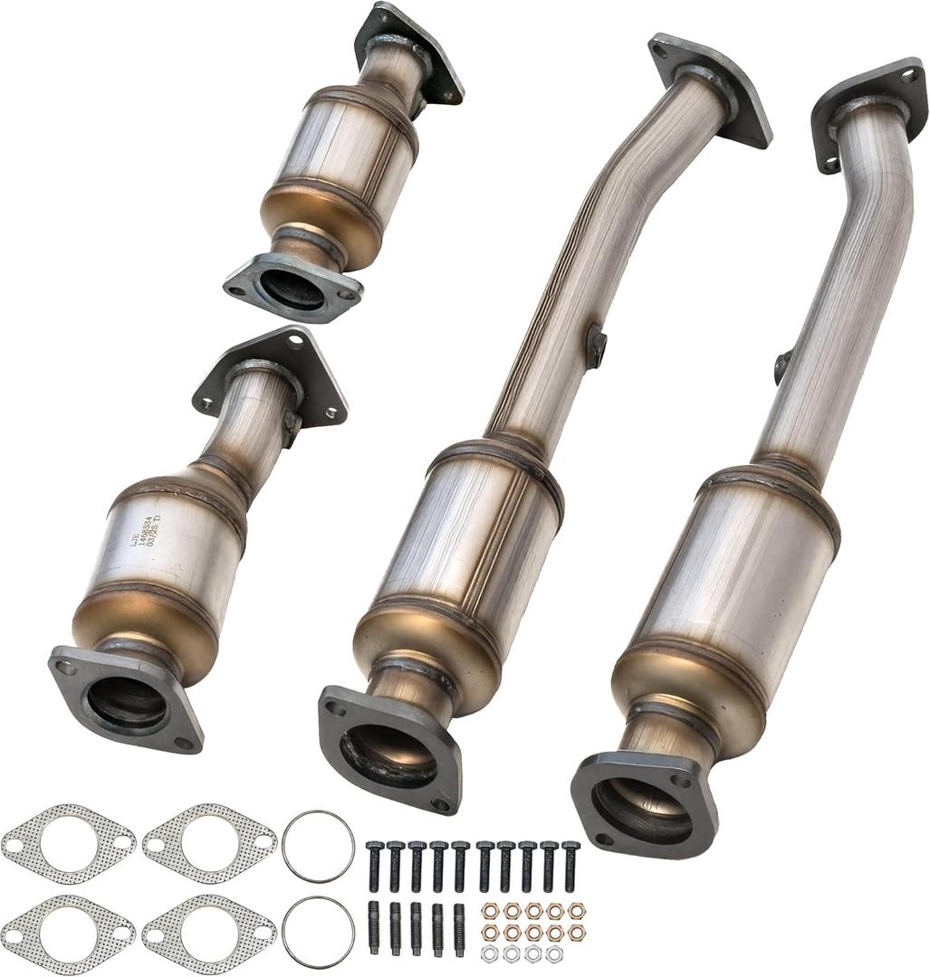 Catalytic Converter Compatible with Nissan Frontier 2005–2019, Xterra 2005-2015, Pathfinder 2005-2012, NV1500/NV2500/NV3500 2012–2017, Suzuki Equator 2009-2012, V6 4.0L - EPA Compliant