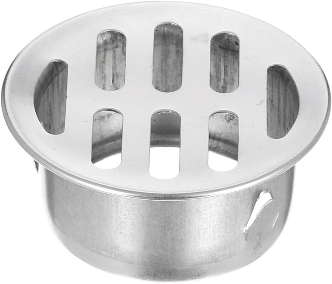 uxcell Floor Drain Cover, Stainless Steel Anti Blocking Drain Cover for Outdoor Bathroom Kitchen, Fit for 50mm/1.97" Aperture