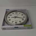 La Crosse Technology Wall Clock, Metal, 16-inch Dia. (WT-3161WH)