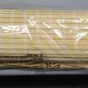 LazBlinds No Tools No Drill Cordless Bamboo Roman Shades, Privacy Window Treatment, Roll Up Bamboo Blinds for Windows 33'' W x 64'' H, Natural