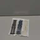 5 Pack Soft Silicone Bands - Compatible with Apple Watch Ultra 2 & Ultra Band 49mm 45mm 44mm 46mm 42mm 41mm 40mm 38mm Men Women, Maledan Sport Strap Band for Ultra 3/2/1 iWatch SE Series 11 10 9 8 7 6 5 4 (Black/ Starlight/ Clay/ Blue Gray/ Army Green)