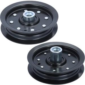 605512 Idler Pulley with 604219 Pulley Replaces 605512 Hustler Deck Pulley, Flat Deck Idler Pulley 605512 603986 for Raptor 52 Inch, 52 Hustler Raptor, Raptor Sd, Raptor 42 Inch Decks