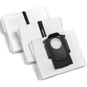 Reusable Dust Bags for Roborock QRevo QV35A, Saros10, Saros20, Saros 20 Sonic, QrevoCurv2Flow, QrevoCurv, QrevoEdgeS5A, QrevoSlim, S8MaxUltra, QrevoMaxV series Robot Vacuum, 3 Pack
