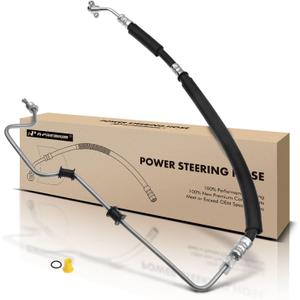 A-Premium Power Steering Pressure Hose Line Assembly Compatible with Honda Accord 2008-2012, Crosstour 2012-2015, 2.4L, with O-ring, Pump To Rack/Gear