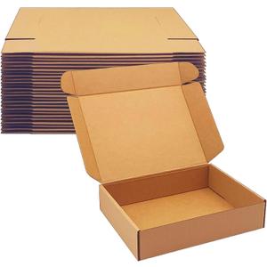 Shipping Boxes 9x7x2 inch 25 Pack,Brown Corrugated Boxes Mailer Packaging for Mailing Small BusinessE-Commerce Gift Boxes for Wrapping Present Moving Storage Heavy Duty Recycled Cardboard Boxes