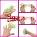 2 x 4 Pack Unicorn Squishy Squeeze Toys Stress Balls Toy for Kids Boys Girls Christmas Stocking Stuffers Birthday Valentines Day Card Prizes Party Favor Gifts