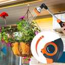 Watering Wand for Garden Hose (18.5") - Heavy Duty Stainless Steel Sprayer Nozzle Wand with 8 Patterns Water Flow, Adjustable 180 Rotating Head for Plant Care | Sprinkler Wand with Thumb Flow Control