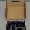 Trucker Bluetooth Headset, Wireless Headset with Mic, Bluetooth Headsets with Dual Noise Cancelling Microphone & Mute Button, 55Hrs Working Time PC Headsets for Cell Phones, Computer, Truck Driver (Black)