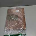 Inkline 7 Ring Check Binder Portfolio -Professional PU Leather Binder with Zippered Closure -500 Check Capacity -9x13 Inch Sheets -Document & Card Organizer - Large Tablet Pocket - Brown (80016)