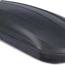 EcoSummer Rooftop Cargo Box Carrier Dual-Side Opening,12 Cubic Hard Shell Rooftop Cargo Carrier for Car Storage,165Lbs Weight Capacity with Secure Straps&Keys