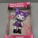 Hello Kitty and Friends Premier 8-Inch Articulated Figure - Classic Kuromi Series 1 Poseable Doll - Officially Licensed Sanrio Product - Ages 6+