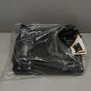 Folding Hand Truck Lightweight Hand Truck Dolly Foldable,Luggage cart with 4 Rotate Wheels, Utility Cart with Adjustable Handle,Collapsible Dolly for Moving (Black)