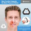 Improved F30 Soft Touch Cushion for Airfit F30 Mask(M),2 PCS Ultra Comfortable Memory Foam F30 Full-Face Mask Cushion,Great Value CPAP Supplies by Medihealer