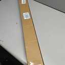 LazBlinds No Drill Zebra Blinds for Windows 31.5" W x 64" H, White