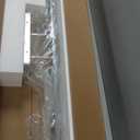 6 Lights Bathroom Vanity Light in Chrome Finish with Clear Cylinder Glass Shade Industrial Wall Light Fixtures Over Mirror for Dressing Table Bedroom