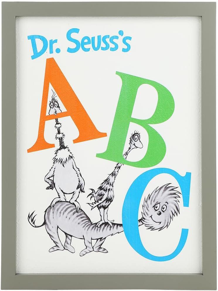 Bioworld Dr Seuss's ABC 12" x 16" Wall Frame