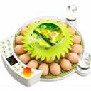 22 Egg Incubators for Hatching Eggs, 2026 Newly Upgraded 360° View with Automatic Egg Turning & Humidity Control, Built-in Egg Candler Air Vent, for Chicken, Duck & Quail Eggs, 22 Eggs
