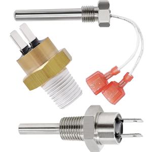 Funmit 42002-0024S Stack Flue Sensor 42001-0063S High Limit Switch and 42001-0053S Heater Thermistor Spa Hearters Replacement for Pentair