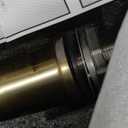 Bathroom Sink Faucet with Pull Out Sprayer, Single Handle Modern Bathroom Basin Faucet with Pop-up Sink Drain Stopper & Deck Plate 1 or 4-inch Centerset 3 Hole, Gold