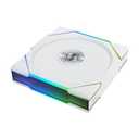 Lian Li UNI Fan TL Wireless 120-Single Pack (Reverse Blade)-2.4 GHz Wireless Signal ARGB Fan-Infinity Mirror-Daisy-Chain-Customizable Lighting-Controller NOT Included & Required - White (12RTL1W1W)