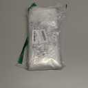 60 Pack Reusable Plastic Ice Cube Bags, Heavy-Duty with Drawstring, 8 lb Freezer Keeper