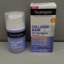 Neutrogena Collagen Bank Face Moisturizer, Broad Spectrum SPF 30 AntiAging Face & Neck Collagen Cream, MicroPeptides, No White Cast 2 fl oz & Trial Size Hydro Boost Facial Cleanser, 0.5oz