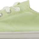 Soda Flat Women Shoes Linen Canvas Slip On Sneakers Lace Up Style Loafers Zig-S, Size 8