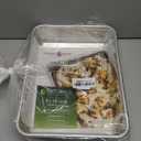 Nordic Ware Natural Aluminum Commercial Rectangular Cake Pan, Exterior dimensions 12.9 x 9.5 x 2.5 inches and interior dimensions 12.1 x 8.8 x 2.5 inches