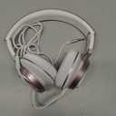 AILIHEN Wired Headphones with Mic, Girls Headphones for School, On-Ear Headsets for Chromebook Laptop Computer, Foldable Adjustable Teen Kids, Plug in Corded Headsets with 3.5mm Jack (Rose Gold) (Medium, Pink)