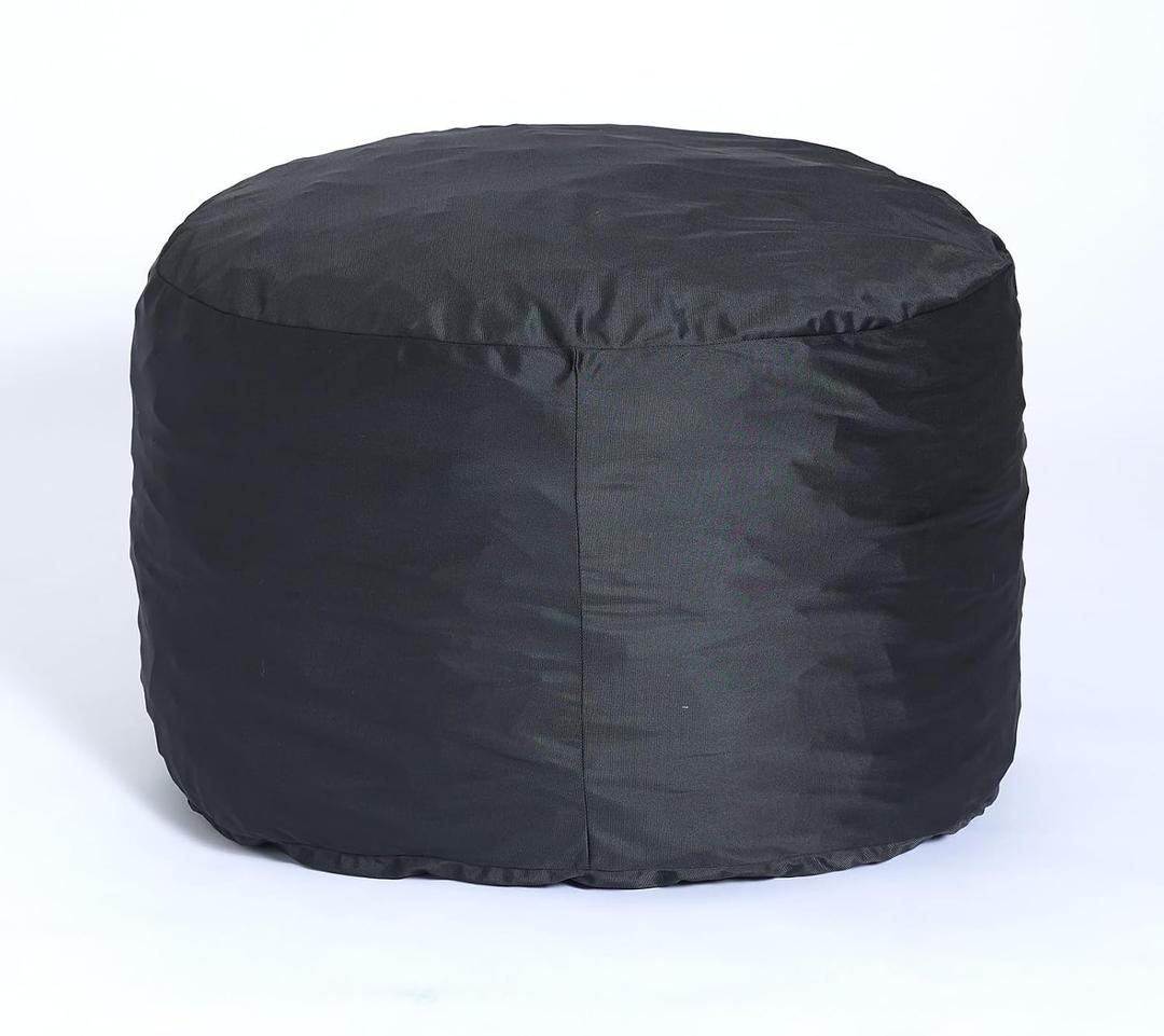 3FT Bean Bag Chair for Kids Teens,Memory Foam Filled Black Insert,Stuffed Animal Toy Storage, Space Decor for Bedroom Playroom Dorm Bean Bag Sofa