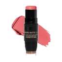 Nudestix Nudies Matte Lux  3-in-1 Soft-Matte Blush Stick for Cheeks, Eyes & Lips with Built-In Brush | Cream-to-Powder Finish with Blurring Effect | Clean, Vegan, Travel-Friendly Makeup (Juicy Melons)