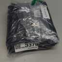 L'AGRATY Weighted Lap Blanket 5lb: Small Weighted Blanket for Adults Portable Travel - Cooling Pad for Relaxation Sleeping - Cozy Washable All-Season (29" x 24") (01-dark Grey)