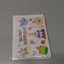 2 x Cute 1st Birthday Card, First Birthday Decorations for Boy Girl, 1 Year Old Gift Ideas for Baby Kids