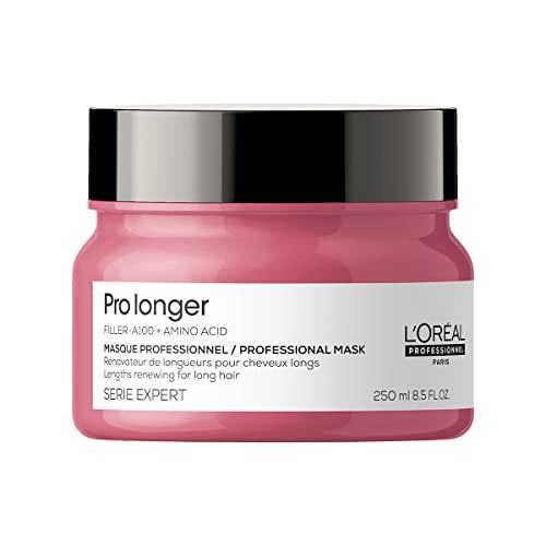 L'Oréal Professionnel Paris Pro Longer Mask - Reduces Breakage & Appearance of Split Ends For Thin & Fine Hair Types, Adds Softness & Shine 8.5 Oz