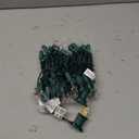 Joiedomi Clear Christmas String Lights Indoor,100 Count Mini White Fairy Light Outdoor, 19.4 FT Decor for Patio Dorm Classroom Bedroom Holiday Wedding Party Garland Birthday Festival, Green Wire