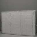 Lincia 36" x 24" Magnetic Vertical 3 Month Dry Erase Calendar for Wall Undated Horizontal Dry Erase Wall Calendar Planner Aluminum Frame Whiteboard for Home Office Projects Wall Fridge