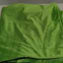 JUSPURBET Apple Green 28x28 Velvet Throw Pillow Covers Set of 2, Decorative Solid Soft Pillow Covers for Couch Sofa Bed
